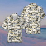 Army Aviation Aircraft Tropical Pattern Hawaiian Shirt Cool Summer Shirts For Guys – Moonbestprint
