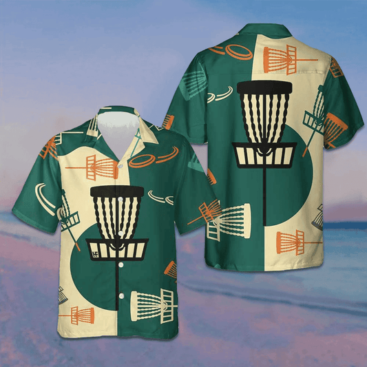 I Love Disc Golf Hawaiian Shirt Men's Beach Button Up Gift Ideas For Boyfriend – Moonbestprint