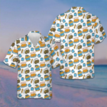 Yummy Peanut Butter Hawaiian Shirt Summer Button Up Shirt Gifts For Peanut Butter Lovers – Moonbestprint