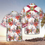 Florida Panther And Orange Blossom Hawaiian Shirt Don't Mess With Florida Shirt Gift For Summer – Moonbestprint