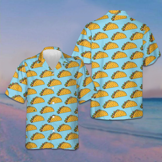 Nice Tacos Hawaiian Shirt Beach Button Up Shirts For Men Gifts For Taco Lovers – Moonbestprint