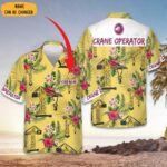 Custom Crane Operator Hawaiian Shirt – Moonbestprint