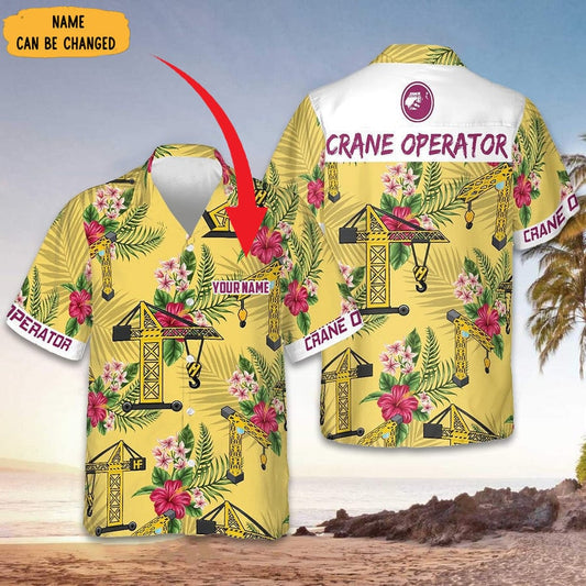 Custom Crane Operator Hawaiian Shirt – Moonbestprint