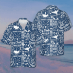 Retro Styled Typography Golf Seamless Pattern Hawaiian Shirt Best Summer Shirts For Guys – Moonbestprint