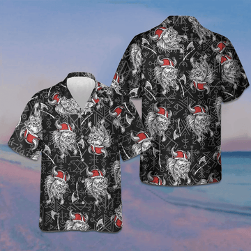 God Odin Head Hawaiian Shirt Cool Summer Shirts For Guys Gifts For Hubby – Moonbestprint