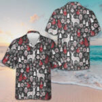Scandinavian Woodland Animals Hawaiian Shirt Cool Christmas Shirt Gifts For Husband – Moonbestprint