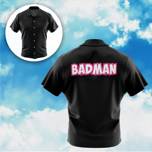 Vegeta Badman Black Dragon Ball Z Abridged Button Up Hawaiian Shirt Gifts For DBZ Fans – Moonbestprint