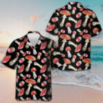 Fly Agaric Mushroom Hawaiian Shirt Beach Button Up Gifts For Mushroom Lovers – Moonbestprint