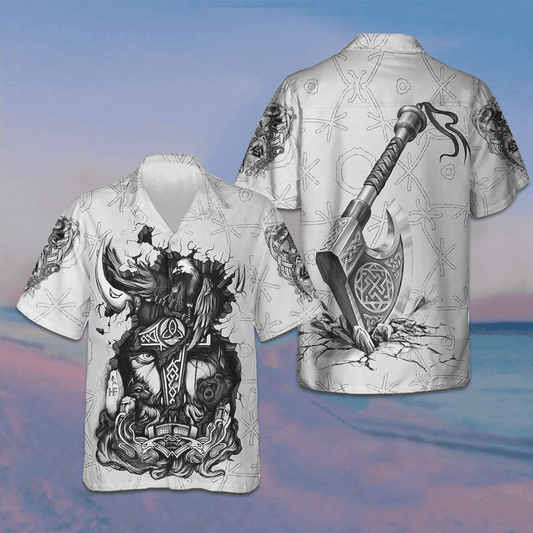 Tattoo Art Hawaiian Shirt Summer Button Up Shirts Presents For Husband – Moonbestprint