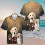 Great Labrador Retriever Dog Hawaiian Shirt Men's Button Up Shirts Summer Dog Owners Gifts – Moonbestprint