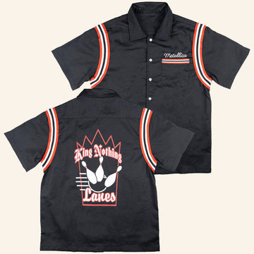 Metallica Merch King Nothing Lanes Bowling Hawaiian Shirt Presents For Music Lovers - Wear&Decor – Moonbestprint