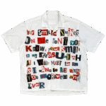 Junya Watanabe Poem Hawaiian Shirt Junya Watanabe Ransom Note Poem Shirt Gifts For Fans – Moonbestprint