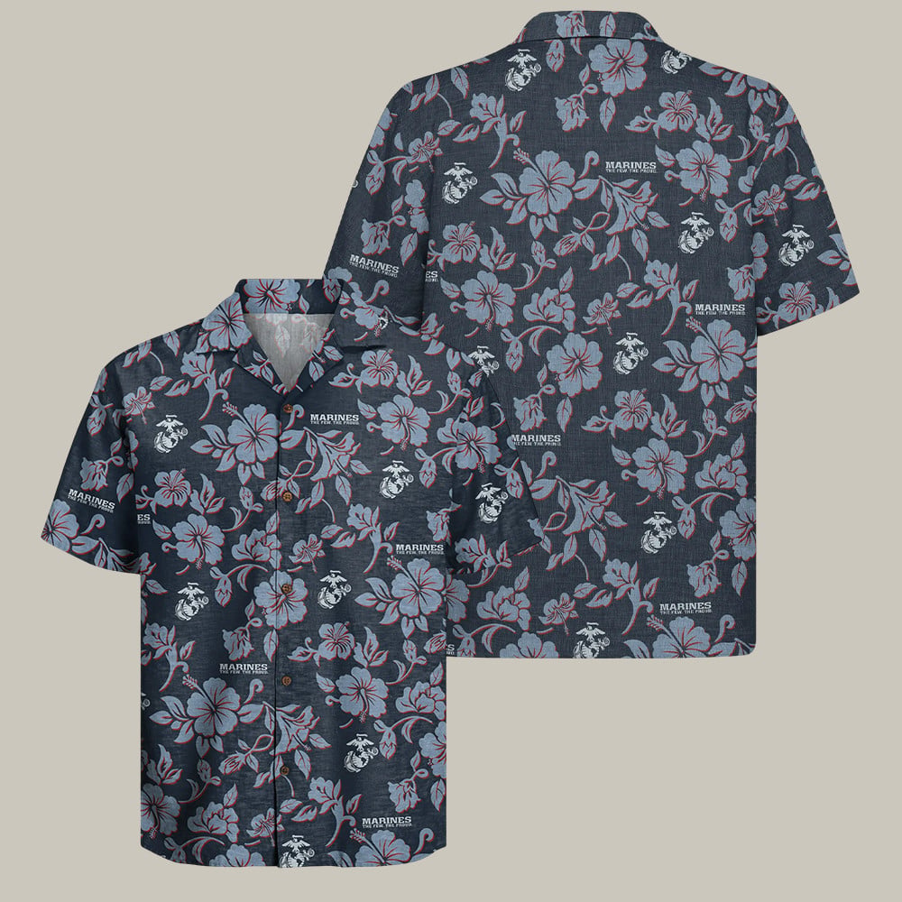 USMC 250th Anniversary Hawaiian Shirt Marines Pay The Price Veteran Merch Usmc Veteran Gifts – Moonbestprint