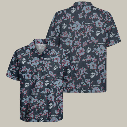 USMC 250th Anniversary Hawaiian Shirt Marines Pay The Price Veteran Merch Usmc Veteran Gifts – Moonbestprint