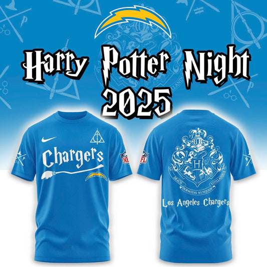 Los Angeles Chargers Harry Potter Combo Tshirt | Jogger | Cap Moonbestprint