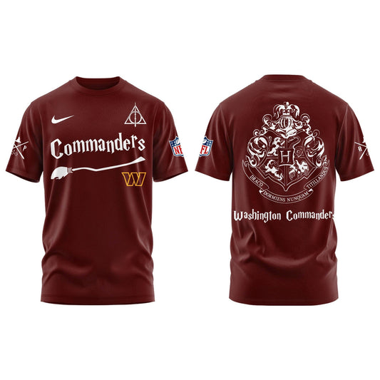 Washington Commanders Harry Potter Combo Tshirt | Jogger | Cap Moonbestprint