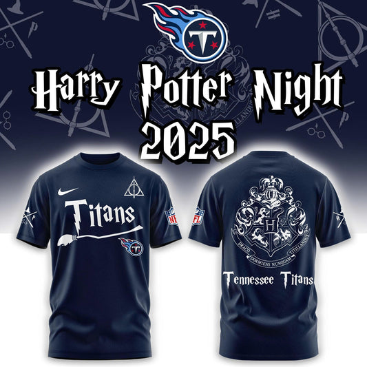 Tennessee Titans Harry Potter Combo Tshirt | Jogger | Cap Moonbestprint