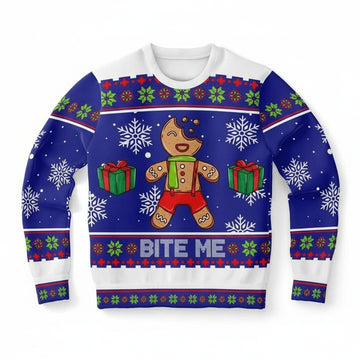 Gingerbread Gingerbread Cookie Xmas Eve Cute Cookie 3d Ugly Christmas Sweater ? Usalast