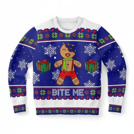 Gingerbread Gingerbread Cookie Xmas Eve Cute Cookie 3d Ugly Christmas Sweater ? Usalast