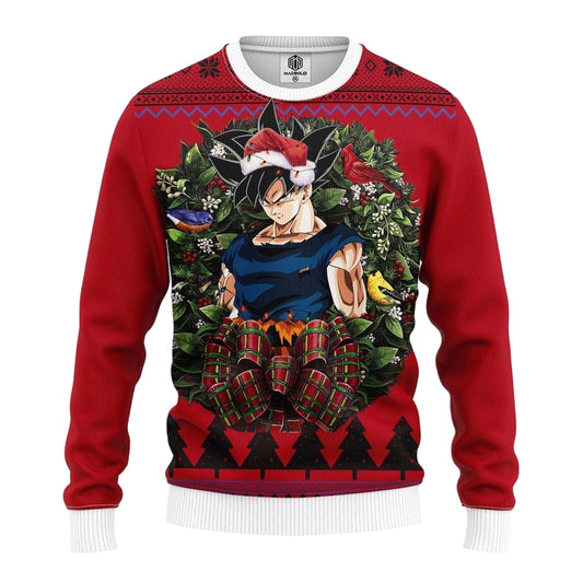 Goku Ultra Instinct Sign Shintani Noel Mc Ugly Christmas Sweater Thanksgiving Gift ? Usalast