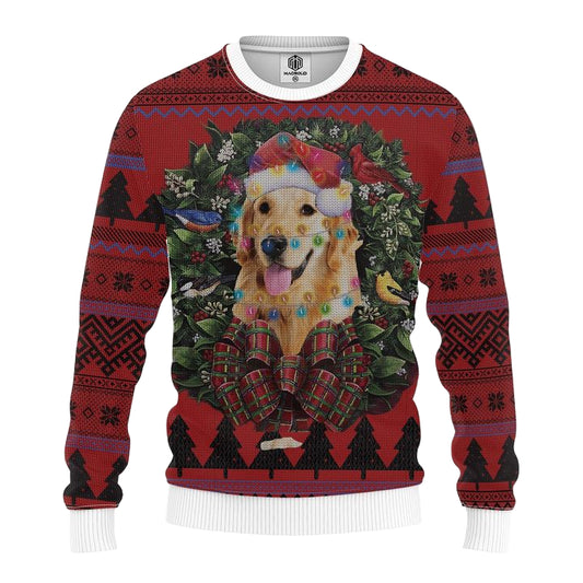 Golden Retriever Mc Ugly Christmas Sweater Thanksgiving Gift ? Usalast