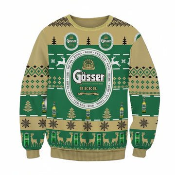 Gosser Beer Ugly Christmas Sweater 2022 ? Usalast