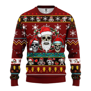 Goth Ugly Christmas Sweater Red Brown 1 Amazing Gift Idea Thanksgiving Gift ? Usalast
