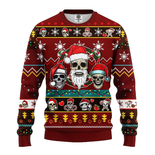 Goth Ugly Christmas Sweater Red Brown 1 Amazing Gift Idea Thanksgiving Gift ? Usalast