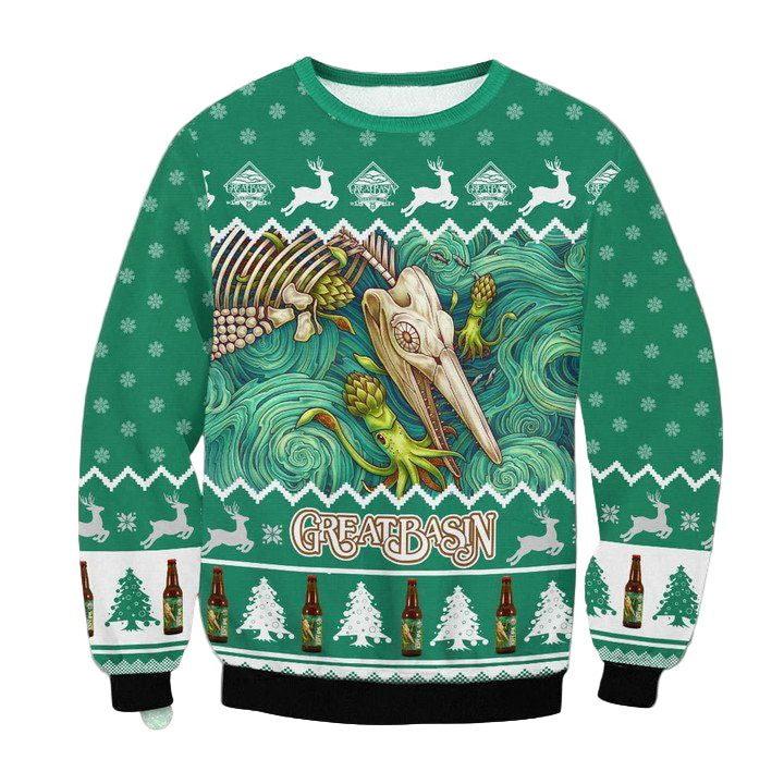 Great Basin Brewing Ugly Christmas Sweater 2022 ? Usalast