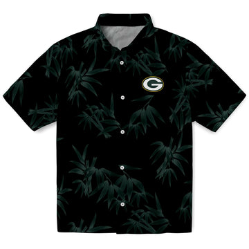 Green Bay Packers Hawaiian Shirt - Bamboo Branches | Moonbestprint