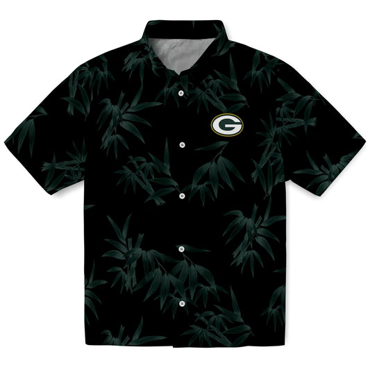 Green Bay Packers Hawaiian Shirt - Bamboo Branches | Moonbestprint