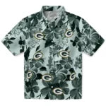 Green Bay Packers Hawaiian Shirt - Hibiscus Arrangement | Moonbestprint