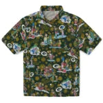 Green Bay Packers Hawaiian Shirt - Simpsons Christmas | Moonbestprint