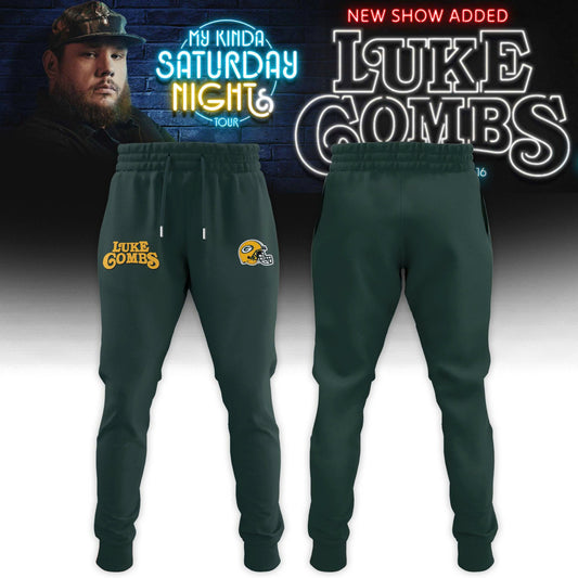 Green Bay Packers x Luke Combs My Kinda Saturday Night Tour 2026 Limited Edition Tshirt | QK85 Moonbestprint
