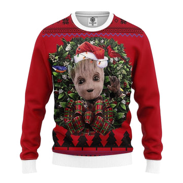 Groot 2 Guardians Of The Galaxy Noel Mc Ugly Christmas Sweater Thanksgiving Gift ? Usalast
