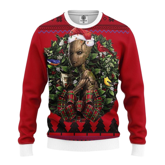 Groot Avengers Infinity War Noel Mc Ugly Christmas Sweater Thanksgiving Gift ? Usalast