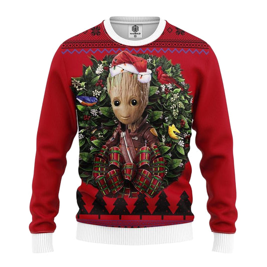 Groot Avengers Noel Mc Ugly Christmas Sweater Thanksgiving Gift ? Usalast
