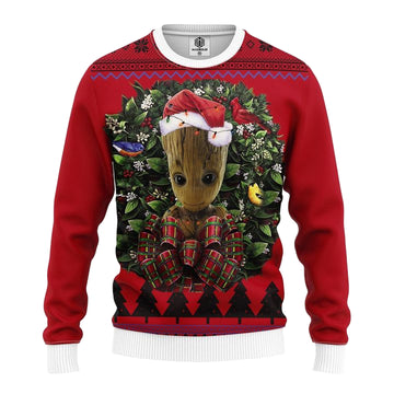 Groot Guardians Of The Galaxy Noel Mc Ugly Christmas Sweater Thanksgiving Gift ? Usalast