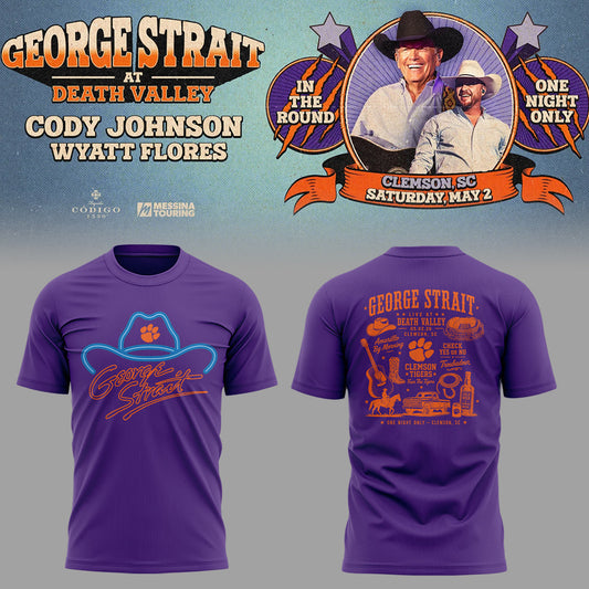 G.Strait 2026 "One-Night Only" Concert at Clemson Memorial Stadium Shirt | BV58 Moonbestprint