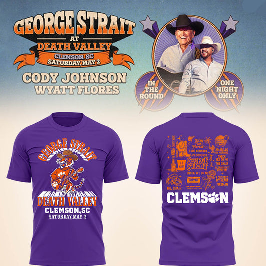 G.Strait 2026 "One-Night Only" Concert at Clemson Memorial Stadium Shirt | CB39 Moonbestprint