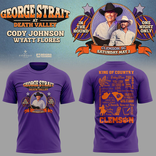 G.Strait 2026 "One-Night Only" Concert at Clemson Memorial Stadium Shirt | FK79 Moonbestprint
