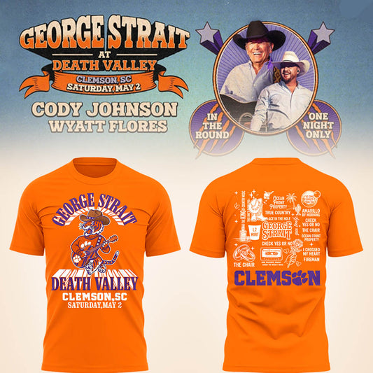 G.Strait 2026 "One-Night Only" Concert at Clemson Memorial Stadium Shirt | GF15 Moonbestprint