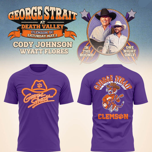 G.Strait 2026 "One-Night Only" Concert at Clemson Memorial Stadium Shirt | WF85 Moonbestprint