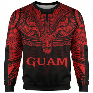 Guam Red Sweater Polynesian A15 ? Usalast