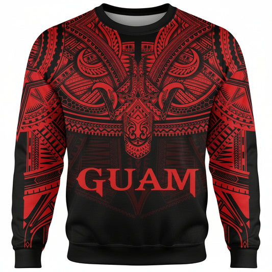 Guam Red Sweater Polynesian A15 ? Usalast