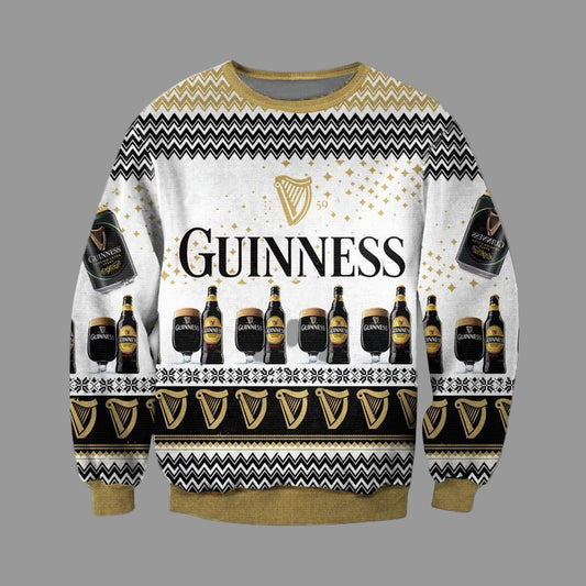 Guinness Beer Ugly Christmas Sweater 2022 ? Usalast