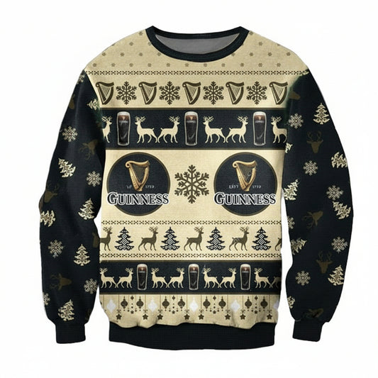 Guinness Irish Beer Ugly Christmas Sweater 2022 ? Usalast