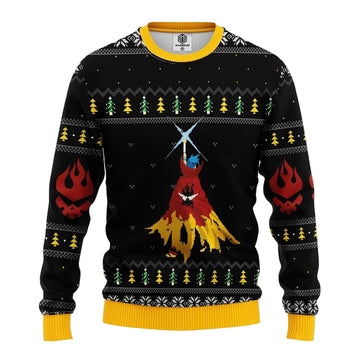 Gurren Lagann Kamina Ugly Christmas Sweater Amazing Gift Idea Thanksgiving Gift ? Usalast