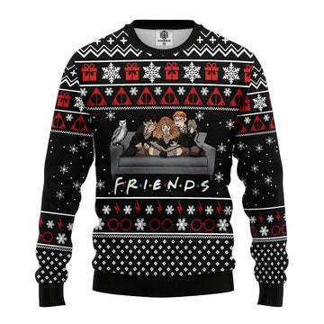 Harry Potter Friends Ugly Christmas Sweater Amazing Gift Idea Thanksgiving Gift ? Usalast