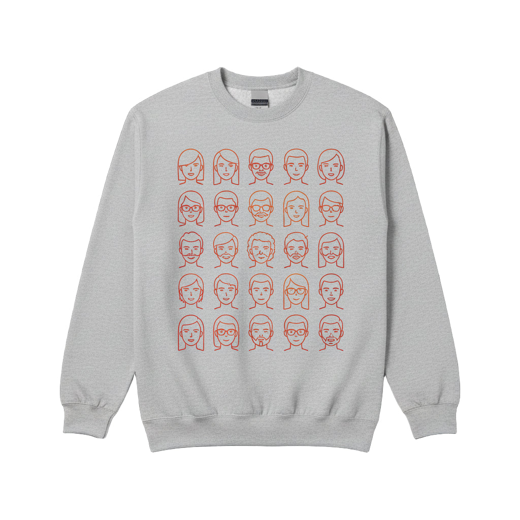 Harry Potter Line Heads Crewneck Sweater ? Usalast